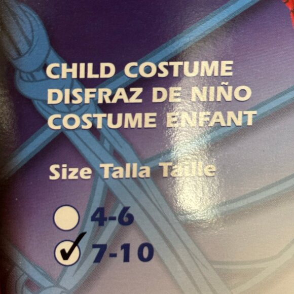 Spiderman Deluxe Muscle Chest Costume NOS  2003 NWT - Picture 10 of 16